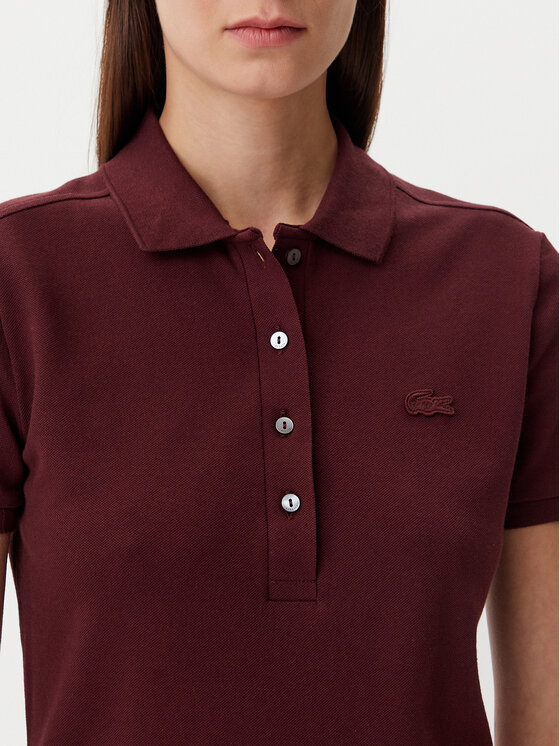 Lacoste Lacoste Polo PF5462 Tamnocrvena Slim Fit