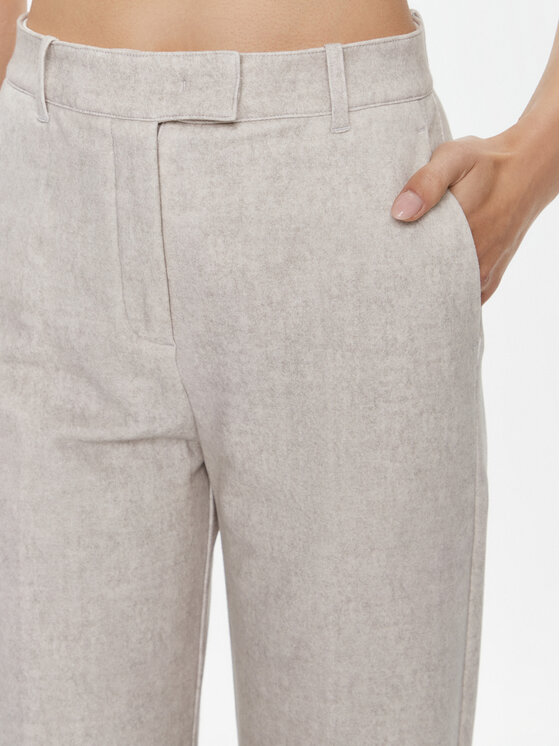 Marella Marella Spodnie materiałowe Balbo2 2337860336200 Beżowy Regular Fit