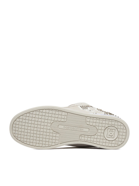 DC Shoes DC Shoes Sneakersy EO-COURT GRAFFIK SE DC01666102 Écru