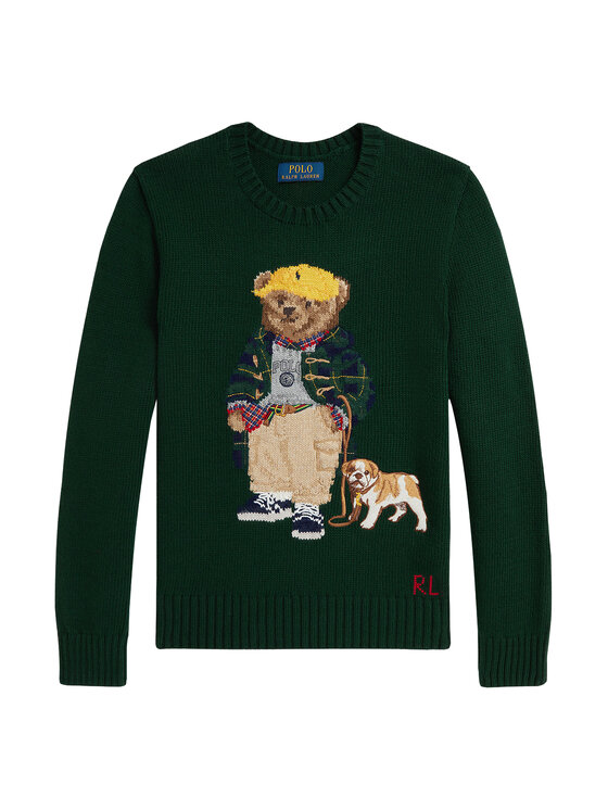 Polo Ralph Lauren Polo Ralph Lauren Sveter 323978393001 Zelená Regular Fit
