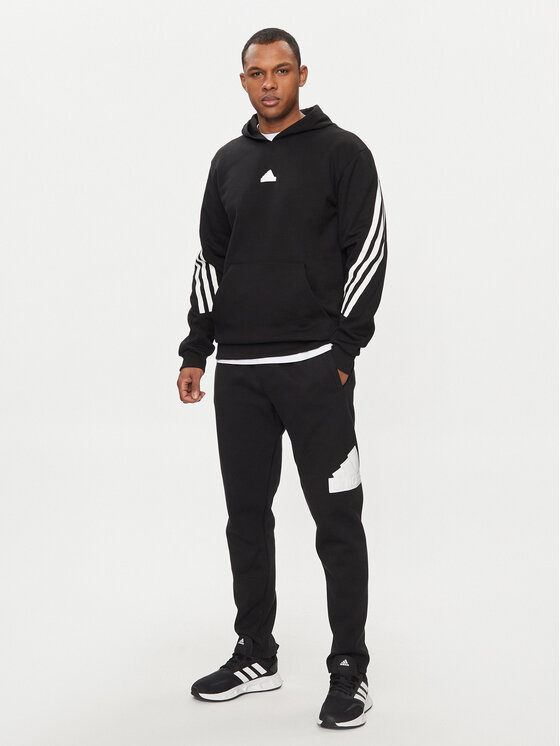 adidas adidas Pantaloni trening Future Icons IN3322 Negru Regular Fit