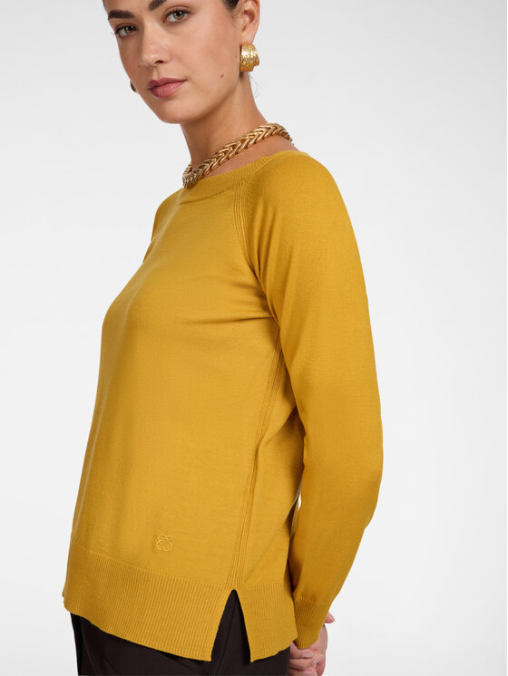 Elena Mirò Elena Mirò Maglione M022Z000782N018 Giallo Regular Fit