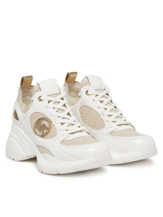 MICHAEL Michael Kors MICHAEL Michael Kors Sneakersy Zuma 43S5ZUFP3D Złoty
