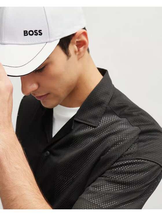 BOSS BOSS Czapka z daszkiem CAP-1 50492716 Biały