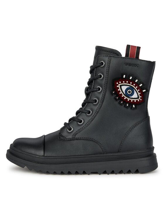 Geox Geox Stivaletti J Gillyjaw Girl J267XA 000BC C0260 D Nero