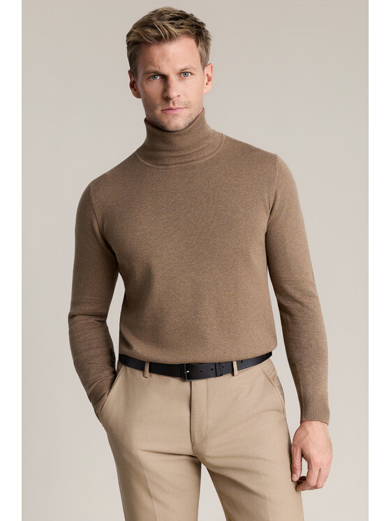 Lancerto Lancerto Sweter Jesse SW073226000050 Beżowy Regular Fit