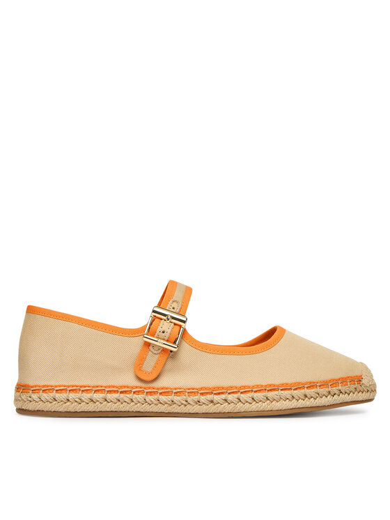 Tommy Hilfiger Tommy Hilfiger Espadrile Buckle Maryjane Espadrille FW0FW09239 Bež