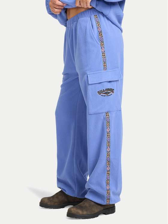Billabong Billabong Pantaloni da tuta Winter Camp EBJFB03001 Blu Loose Fit