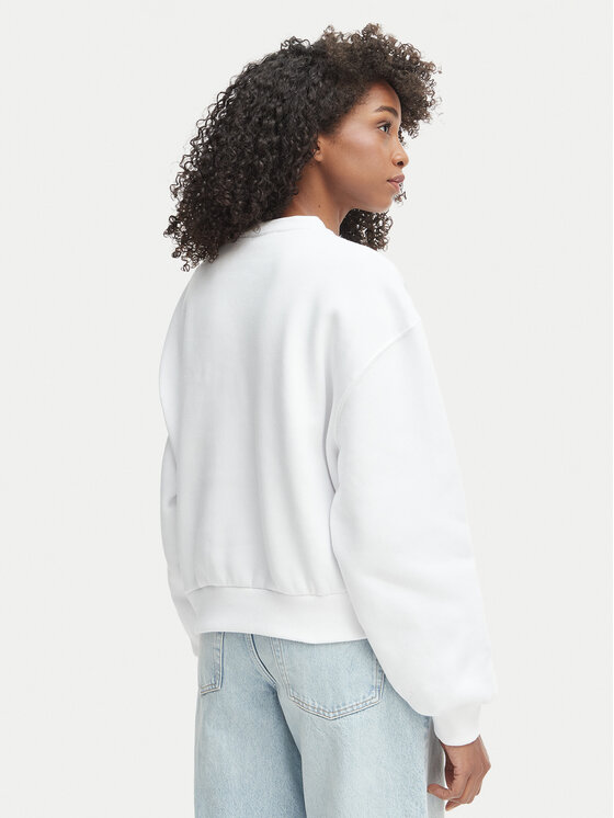 Tommy Hilfiger Tommy Hilfiger Džemperis WW0WW47831 Balta Regular Fit