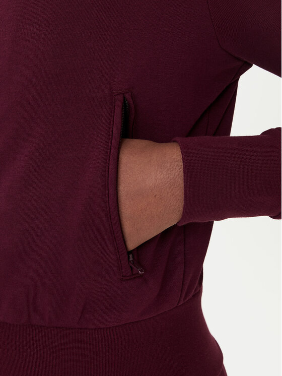 adidas adidas Суитшърт Firebird Lace KC6451 Бордо Slim Fit