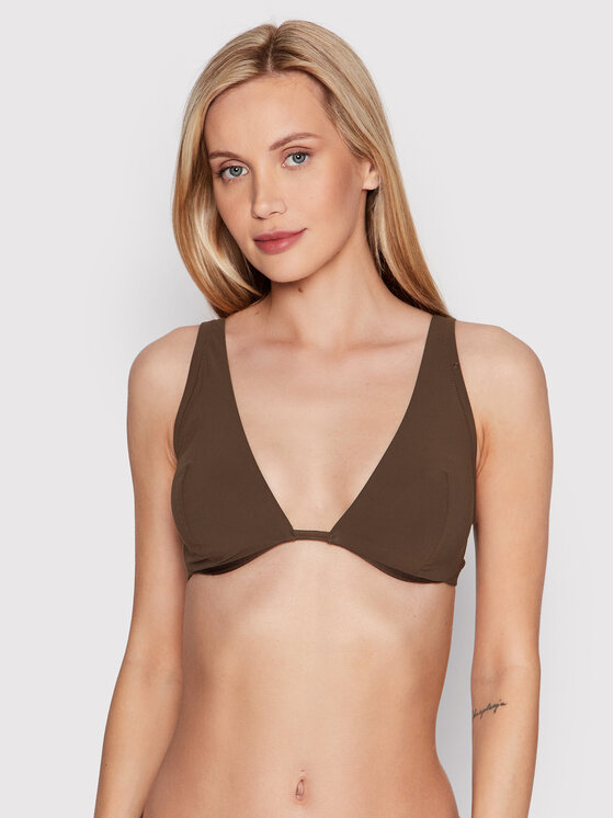 Etam Etam Vrchný diel bikín Essentielle 6532762 Hnedá