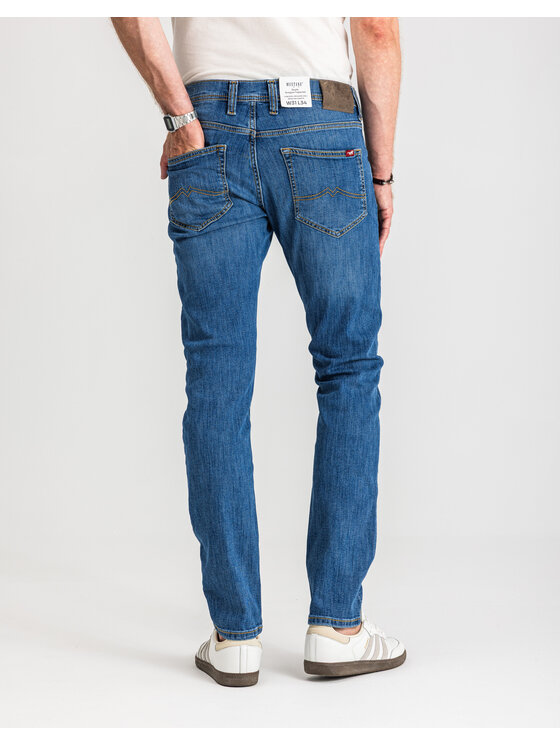 Mustang Mustang Jeansy OREGON TAPERED Niebieski Slim Fit