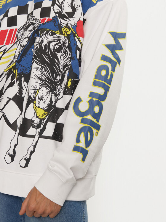 Wrangler Wrangler Суитшърт Hot Wheels 112357947 Цветен Regular Fit