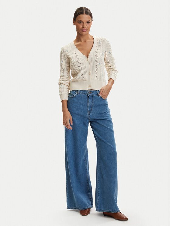 ONLY ONLY Kardigan Mist 15363392 Bež Slim Fit