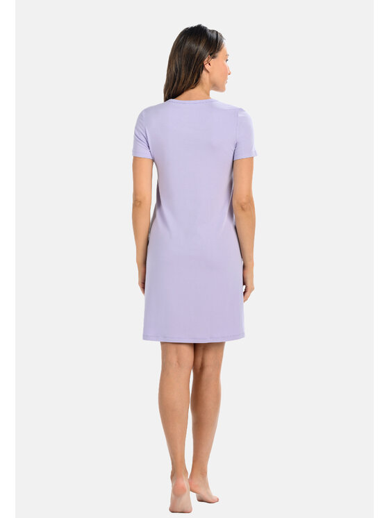 Teyli Teyli Szlafrok 551 Fioletowy Standard Fit