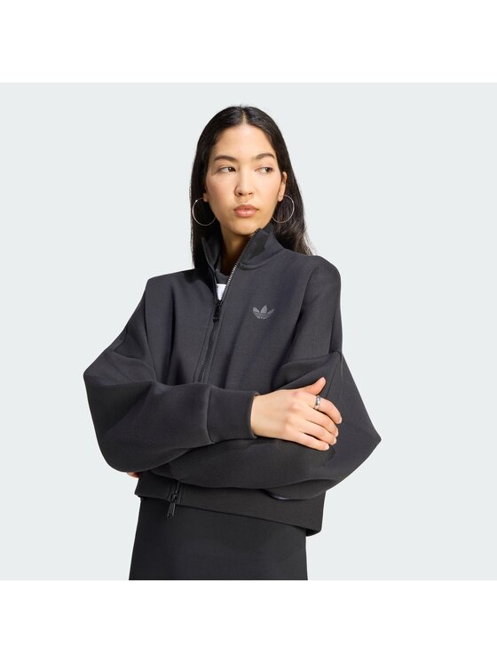 adidas adidas Суитшърт Spacer Черен Oversize