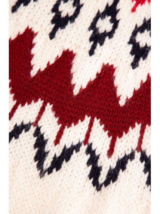 Coccodrillo Coccodrillo Sweter ZC4172102EJG-003 Écru Regular Fit