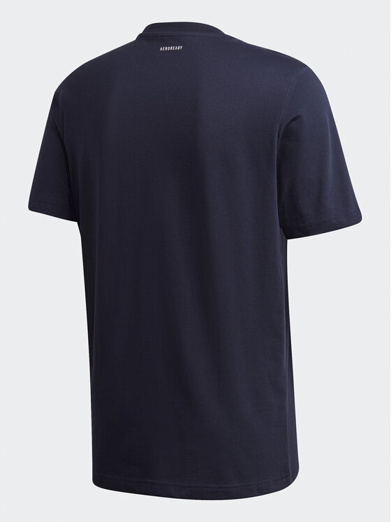 adidas T Shirt Color Shift Logo T Shirt GD5914 Niebieski Regular Fit Modivo.pl