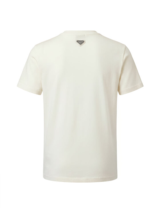 PHILIPP PLEIN PHILIPP PLEIN T-Shirt 31676 Biały Regular Fit