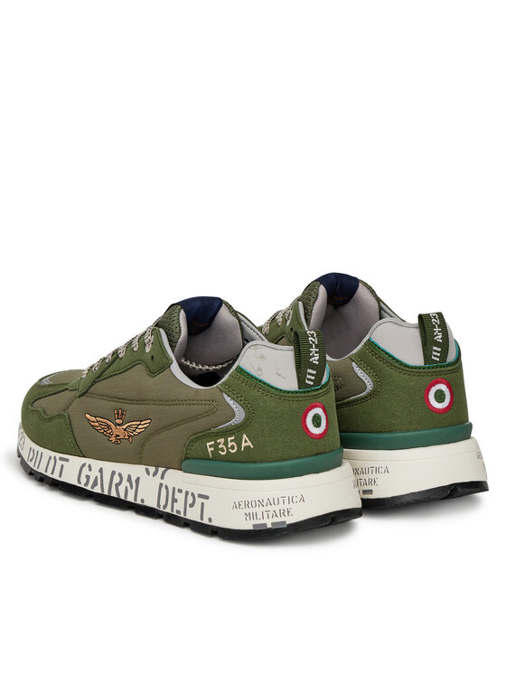 Aeronautica Militare Aeronautica Militare Sneakers 251SC276CT3332 Grün
