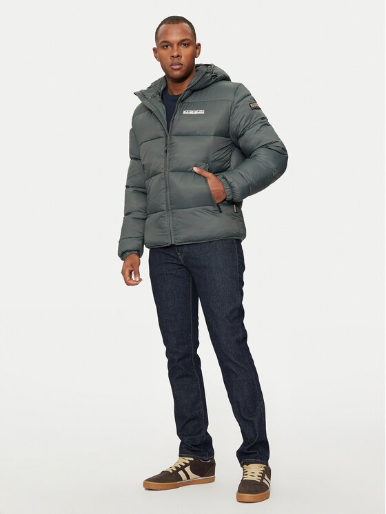 Napapijri Napapijri Winterjacke A-Suomi NP0A4GJE Grün Regular Fit