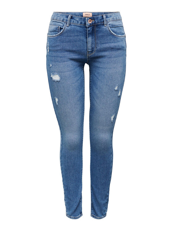 ONLY ONLY Traperice 15259128 Plava Skinny Fit