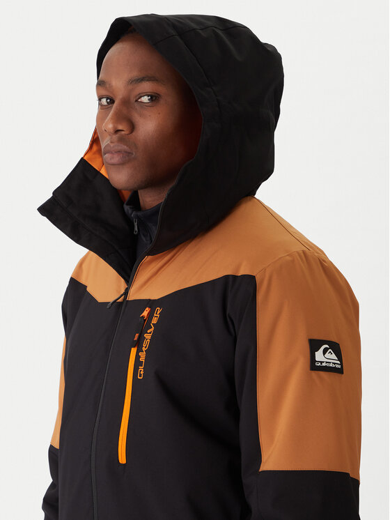 Quiksilver Quiksilver Geacă pentru snowboard Titano JK EQYTJ03513 Negru Relaxed Fit