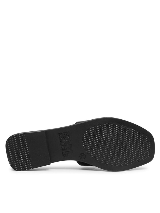 KARL LAGERFELD KARL LAGERFELD Şlapi KL80405 Negru