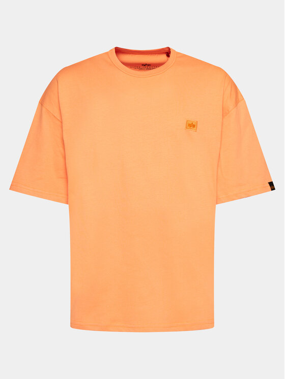 Alpha Industries T-krekls Essentials 146504 Oranžs Relaxed Fit