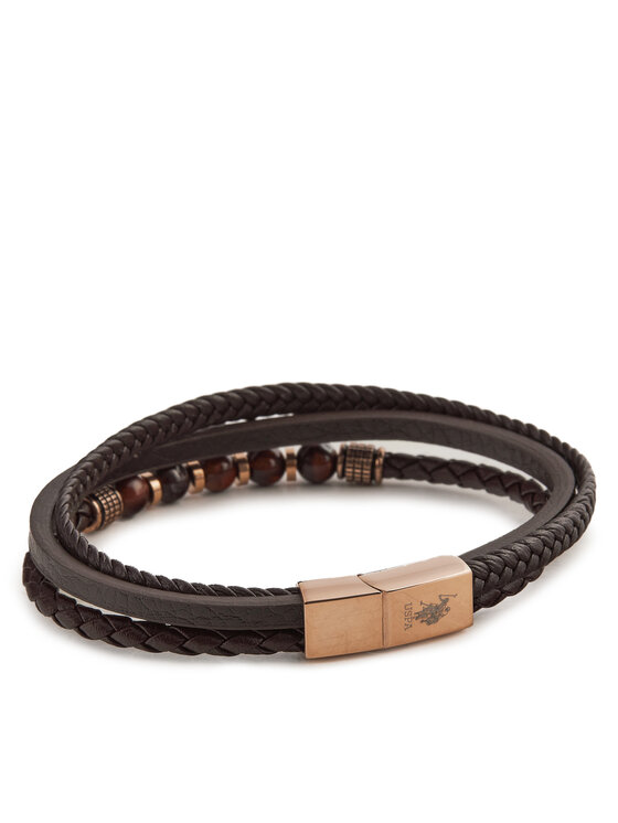 U.S. Polo Assn. U.S. Polo Assn. Zapestnica JW9179BR Rjava
