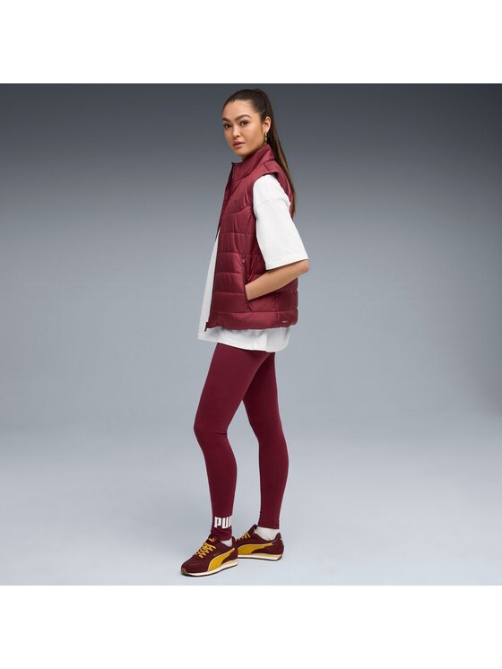 Puma Puma Legginsy 682427 Bordowy Regular Fit