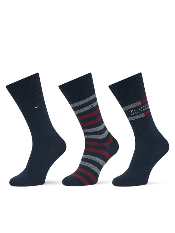 Tommy Hilfiger Tommy Hilfiger Довгі шкарпетки 701235376 Cиній