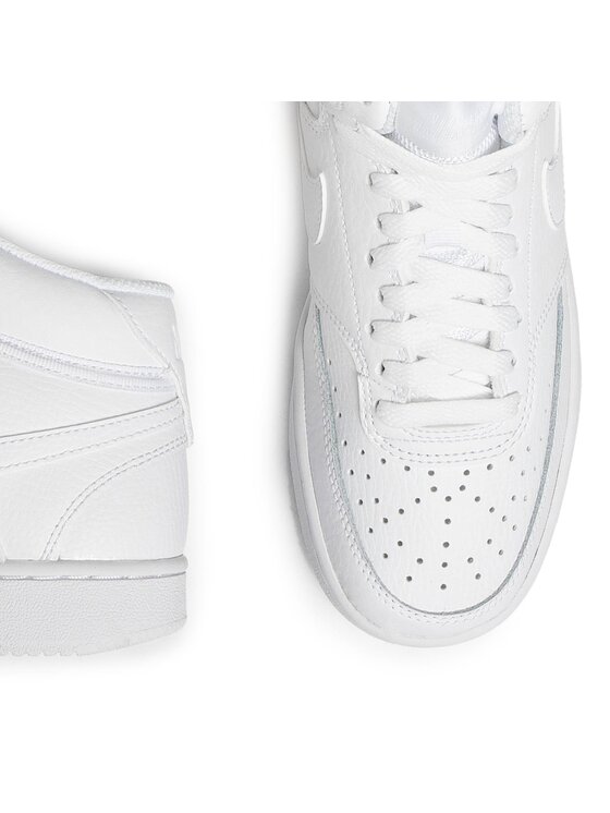 Nike Nike Sneakersy Court Vision Mid CD5436 100 Biały