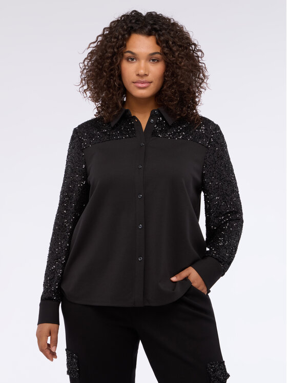 Fiorella Rubino Fiorella Rubino Felpa G819L008828N033 Nero Regular Fit