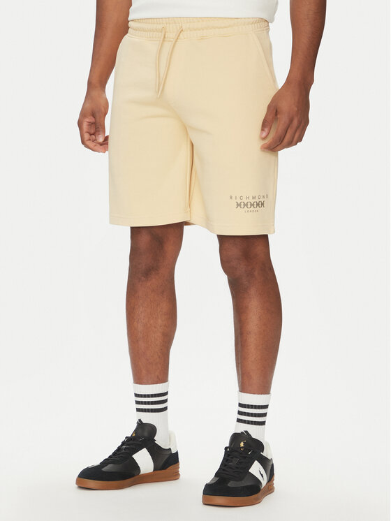 Richmond X Richmond X Спортивні шорти UMP25007BE Бежевий Regular Fit