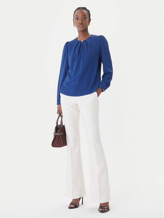 Rinascimento Rinascimento Blusa CFC0127711003 Blu Regular Fit