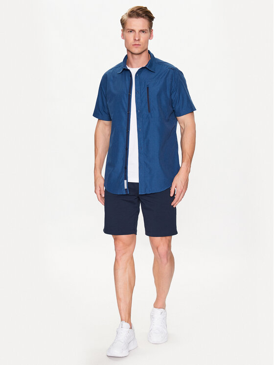 CMP CMP Риза 33S5757 Син Regular Fit