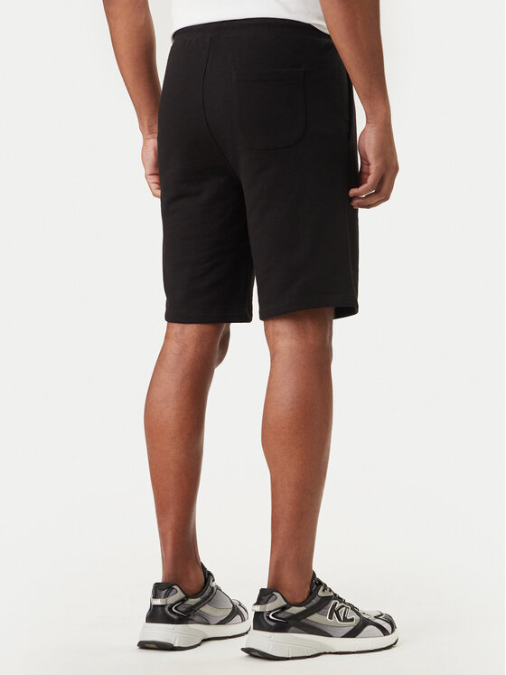 KARL LAGERFELD KARL LAGERFELD Pantaloni scurți sport 705783 562917 Negru Regular Fit
