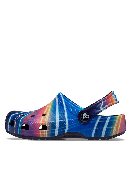 Crocs Crocs Klapki Classic Meta Scape Clog K 208457 Granatowy