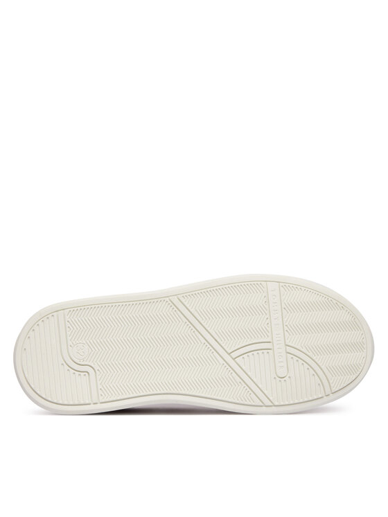 Tommy Hilfiger Tommy Hilfiger Snīkeri Flag Low Cut Velcro T1A9-34232-0745 S Rozā