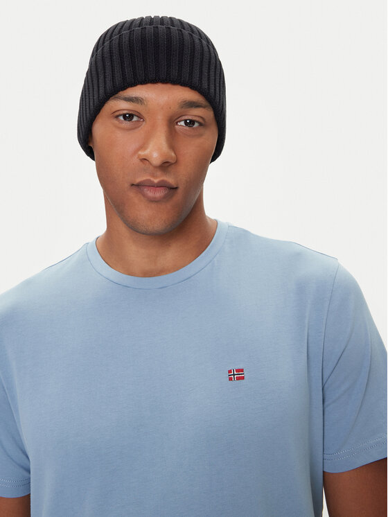 Napapijri Napapijri T-Shirt Salis NP0A4H8D Modrá Regular Fit