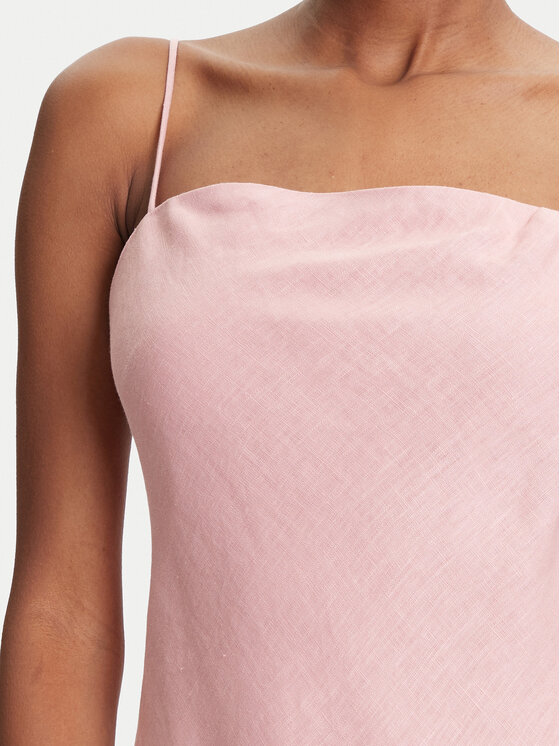 STAUD STAUD Nyári ruha Palo R25S2283LN Rózsaszín Regular Fit