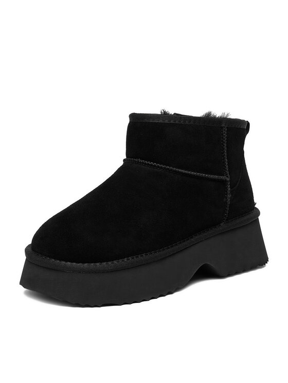 Badura Badura Škornji za sneg EO-ANIKA-TS6302-01 Črna