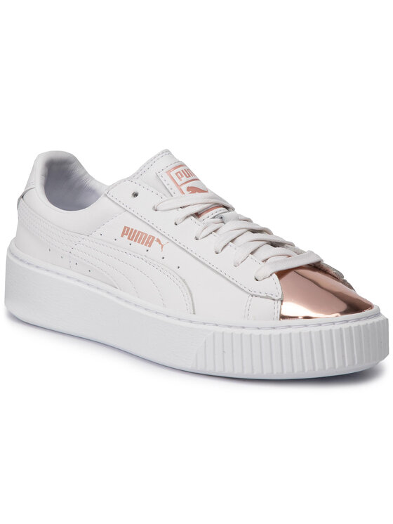 Puma basket platform rosso new arrivals