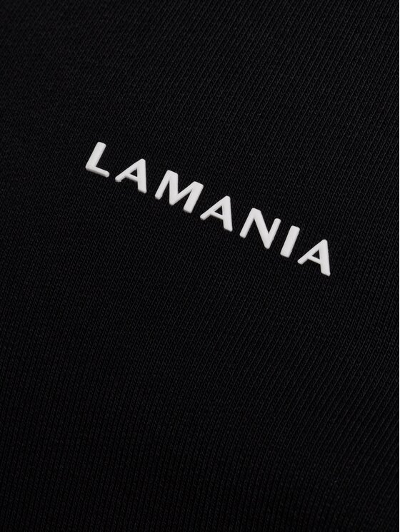 La Mania La Mania Bluza PIN Czarny Basic Fit
