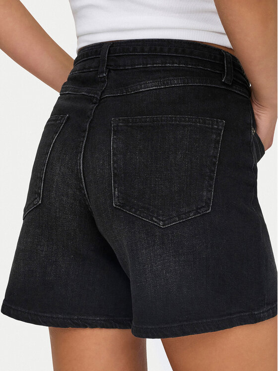 ONLY ONLY Džínové šortky Gianna 15340706 Černá Regular Fit