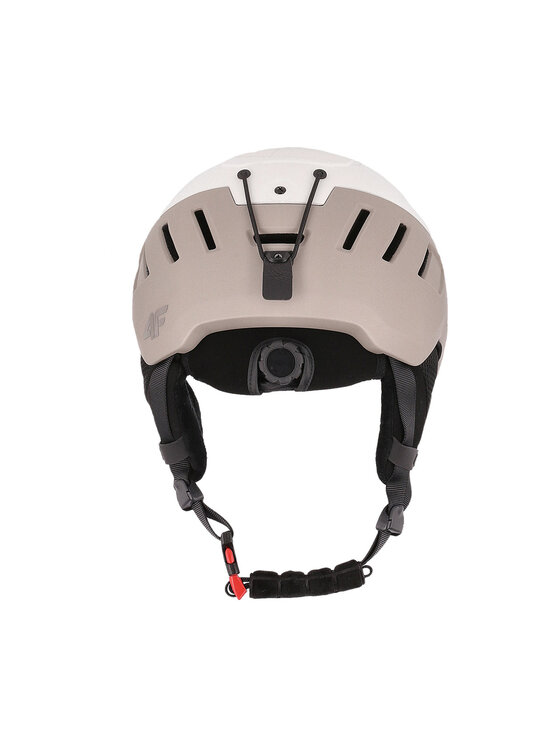 4F 4F Kask narciarski 4FWAW24AHELU072 Écru