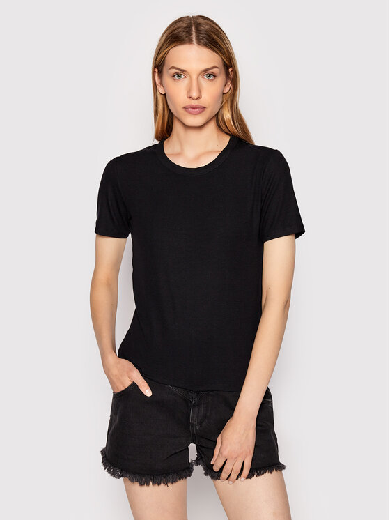Ba&sh Tricou 1H22MERE Negru Regular Fit