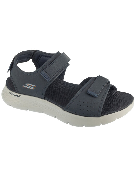 Skechers Skechers Sandali Go Walk Flex Sandal - Antigua Beach Blu scuro