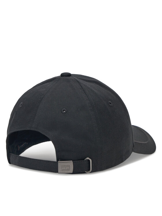 Tommy Hilfiger Tommy Hilfiger Czapka z daszkiem Foundation AM0AM13001 Czarny